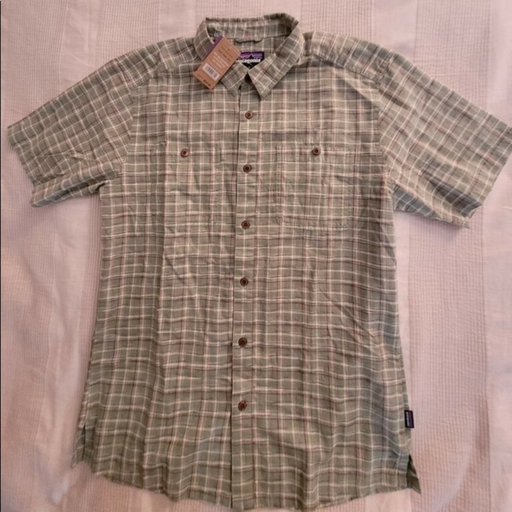 Patagonia Plaid Button Up Shirt